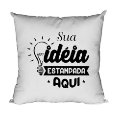 Almofada Personalizada Microfibra com Zïper