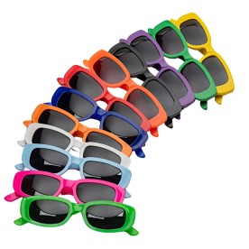 Óculos de Plástico Retrô para Festas Personalizado