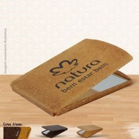 Espelho de Bolso Eco Sustentável Personalizado