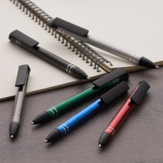 Caneta Semi-Metal Colorida Personalizada