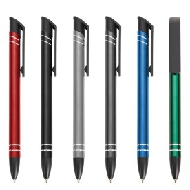 Caneta Semi-Metal Colorida Personalizada