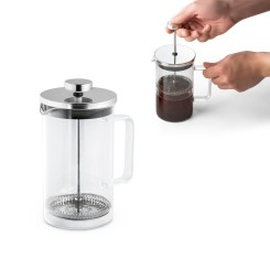 Cafeteira de Vidro Borosilicato Personalizada