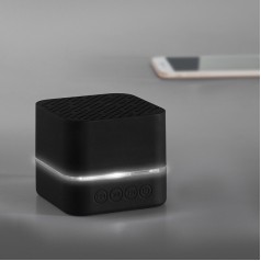 Caixa de Som com Logo Iluminado Personalizada