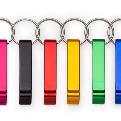 Chaveiro de Metal com Abridor Personalizado