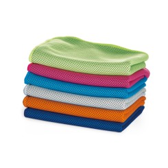 Kit Toalha Refrescante e Garrafa 440ml Personalizado