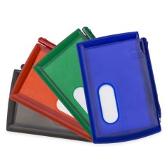 Bloco Anotações de Plástico com Caneta Personalizado