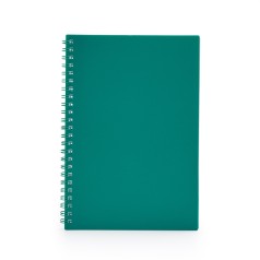 Caderno A5 Plástico Wire-o Pautado Personalizado