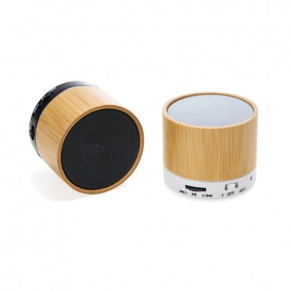 Caixa de Som Multimídia com Bluetooth Bambu Personalizada