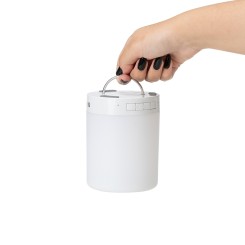 Caixa de Som com Sensor Touch e Luzes Personalizada
