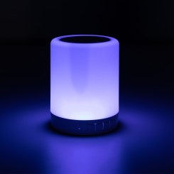 Caixa de Som com Sensor Touch e Luzes Personalizada