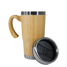 Caneca Bambu 500ml Personalizada 