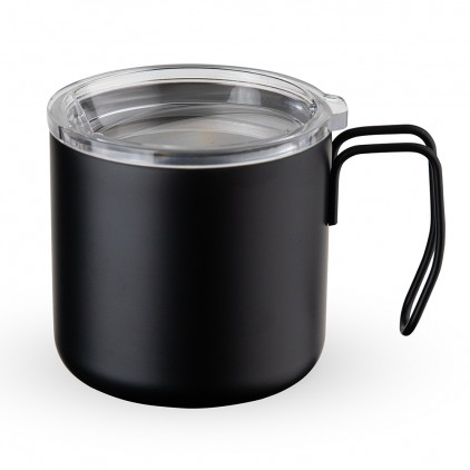 Caneca Inox Parede Dupla 350 ml com personalização 