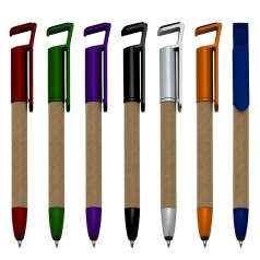 Caneta Ecológica Touch com Suporte Personalizada