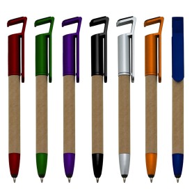 Caneta Ecológica Touch com Suporte Personalizada