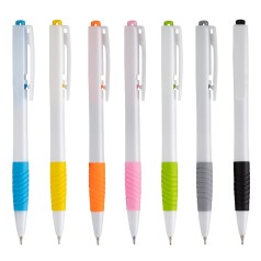 Caneta Emborrachada Personalizada com Logo