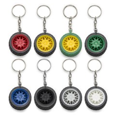 Chaveiro Plástico de Pneu Emborrachado Personalizado