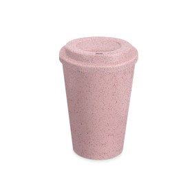 Copo de Fibra de Arroz com Tampa Personalizado