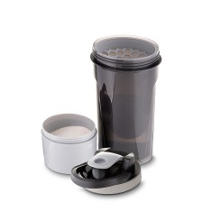 Coqueteleira com Porta Suplemento Personalizada