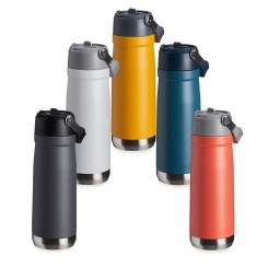 Garrafa Inox 700ml com Bico Flip Personalizada
