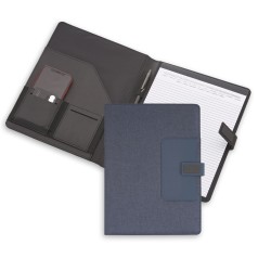 Pasta Convenção com Bloco e Fecho Imantado Personalizada