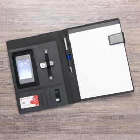 Pasta Convenção em Couro Sintético Personalizada