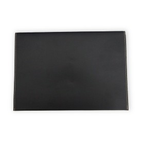 Pasta Envelope em Couro Sintético com Botão Personalizada