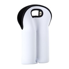 Porta Garrafas Duplo em Neoprene Personalizado 
