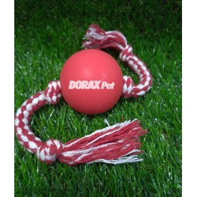 Bolinha Lisa com Corda em Algodão para Pets Personalizada