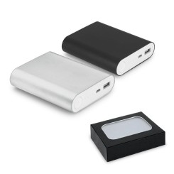 Bateria Portátil em Alumínio 8.000 mAh Personalizada