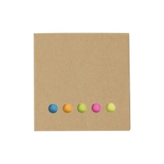 Bloco Ecológico Quadrado com Autoadesivos Personalizado