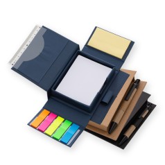 Bloco Anotações Ecológico com Caneta e Autoadesivo