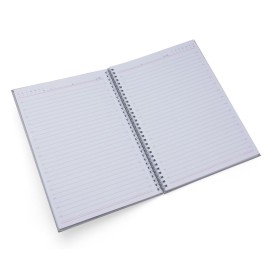 Caderno Grande Texturizado Wire-o Personalizado