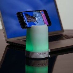 Caixa de Som Multimídia com Porta Caneta Personalizada