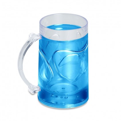 Caneca acrílica de 400ml com gel térmico Personalizada 