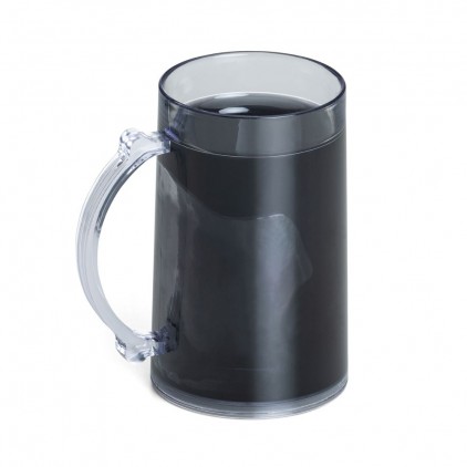 Caneca acrílica de 400ml com gel térmico Personalizada 