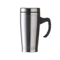 Caneca Inox com Pegador Personalizada
