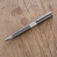 Caneta Metal Texturizada com Rotação Personalizada