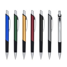 Caneta Metal Quadrangular Brilhante Personalizada