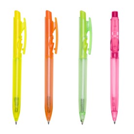 Caneta Fluorescente Personalizada com Acabamento Vibrante