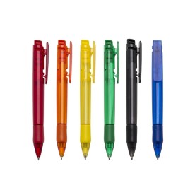 Caneta Personalizada Emborrachada com Detalhes Vazados