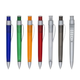 Caneta Personalizada Fosca com Detalhes Metálicos