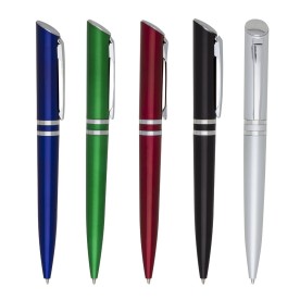 Caneta Personalizada Colorida com Logo