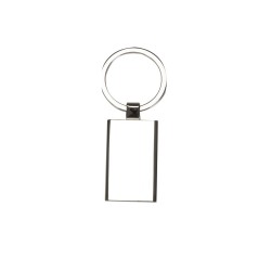 Chaveiro Metal Retangular Personalizado