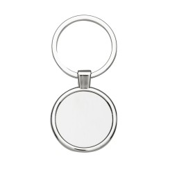 Chaveiro Redondo de Metal Personalizado