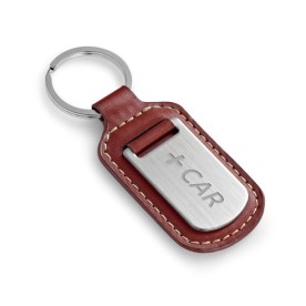 Chaveiro em Couro e Metal com Caixa Personalizado