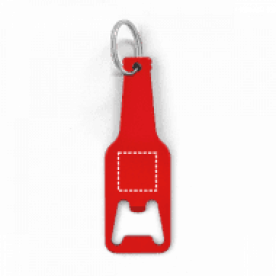 Chaveiro em Alumínio com Abridor Personalizado