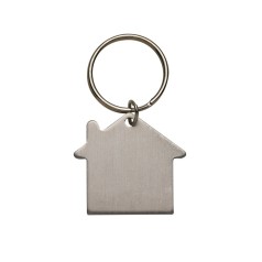 Chaveiro Plaquinha Casa Metálica Personalizado