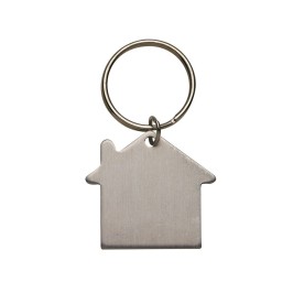 Chaveiro Plaquinha Casa Metálica Personalizado