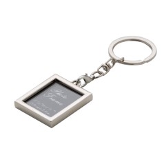 Chaveiro Porta-Foto de Metal Personalizado