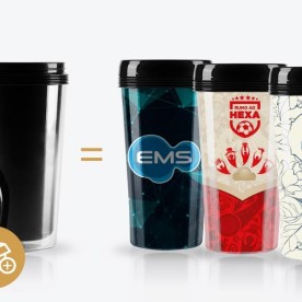 Copo de Plástico com Vedação Personalizado